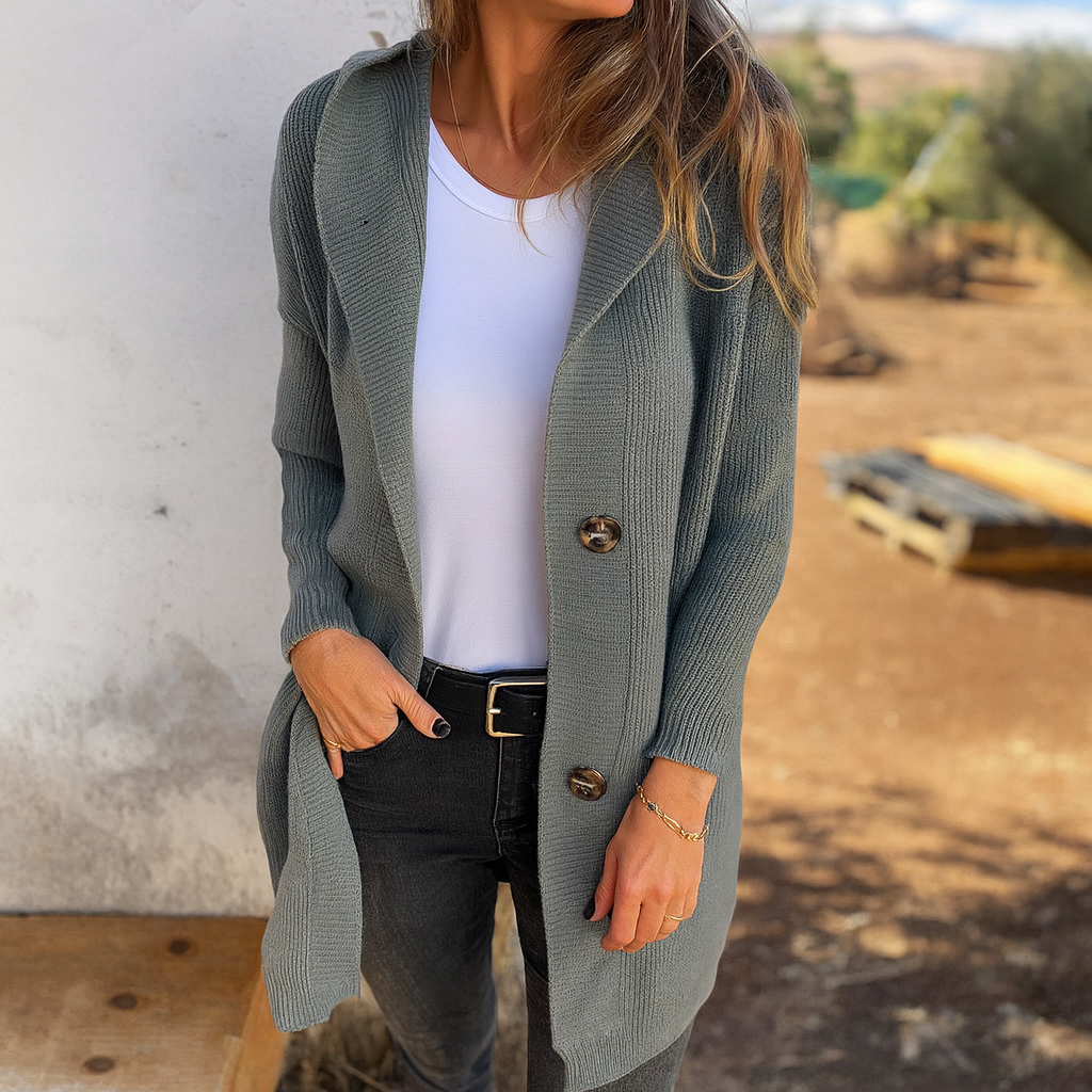 ColeccionMontecarlo™ | Abrigo de punto cómodo y elegante