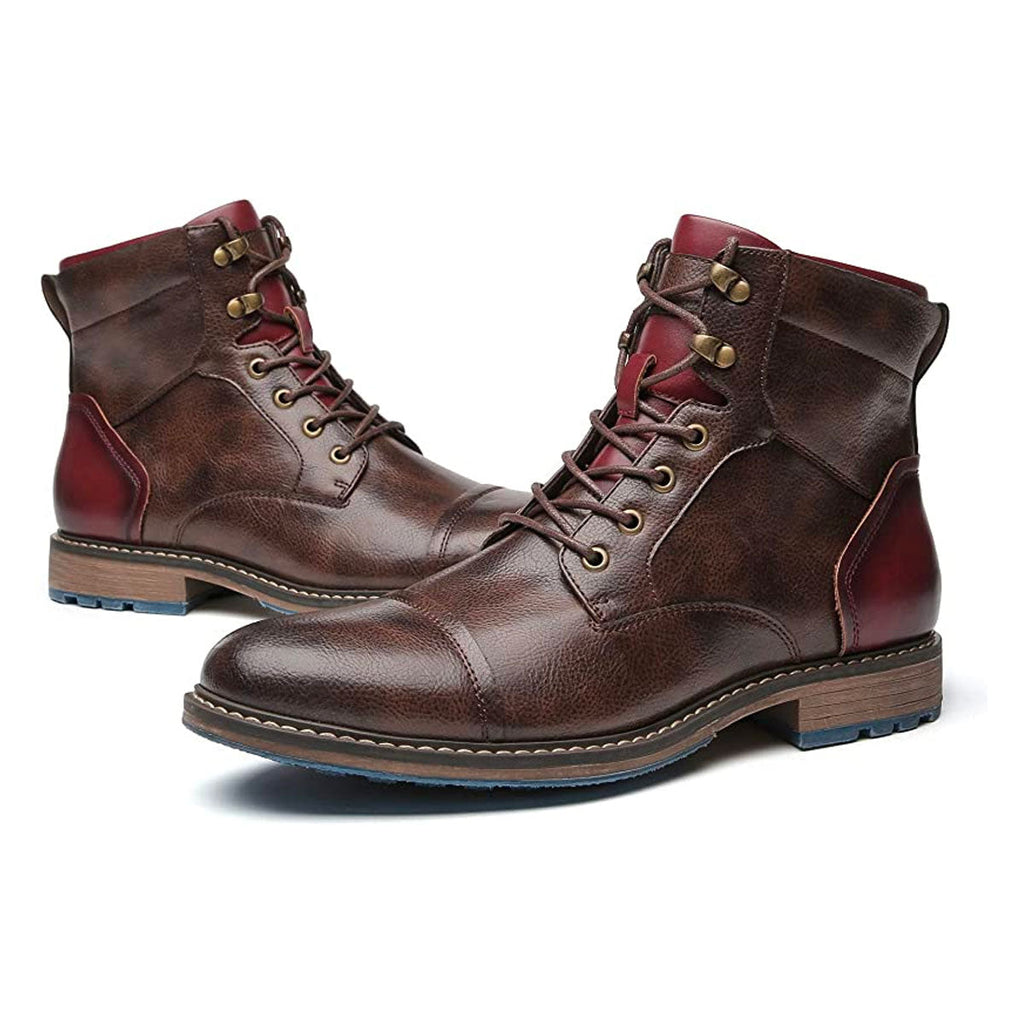 Leonhard® | Oxford-Stiefel de cuero auténtico
