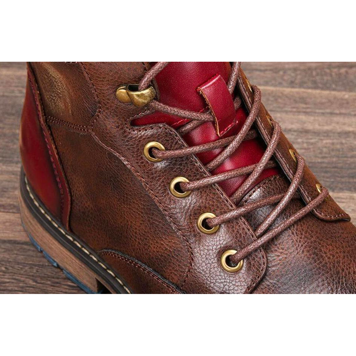 Leonhard® | Oxford-Stiefel de cuero auténtico