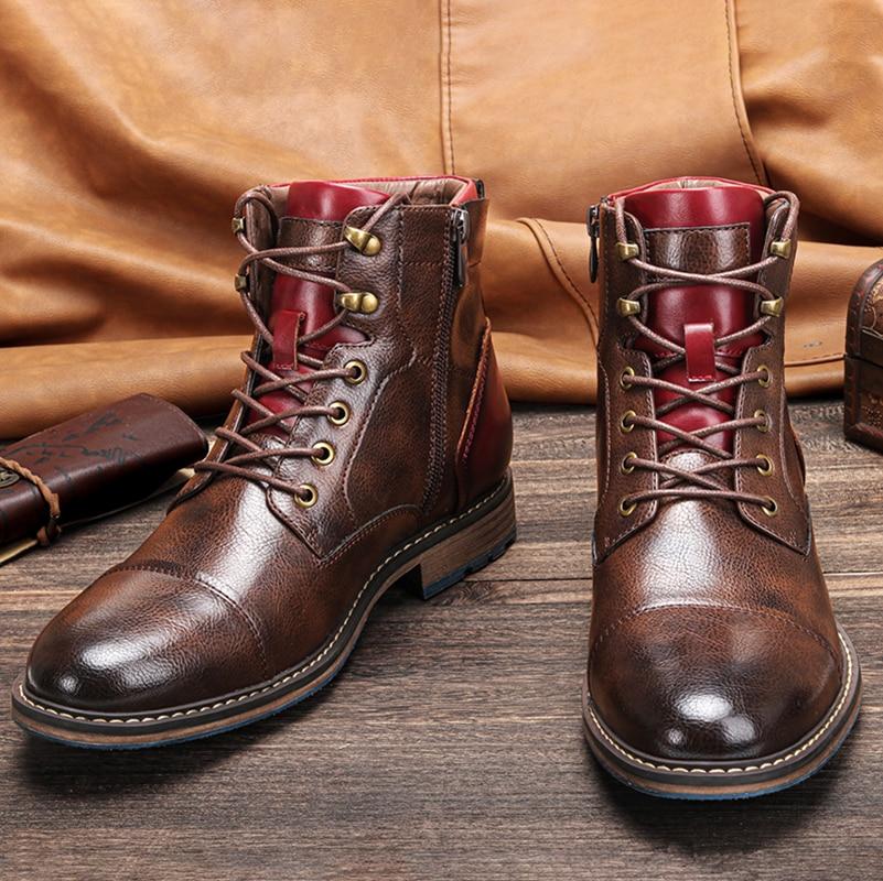 Leonhard® | Oxford-Stiefel de cuero auténtico