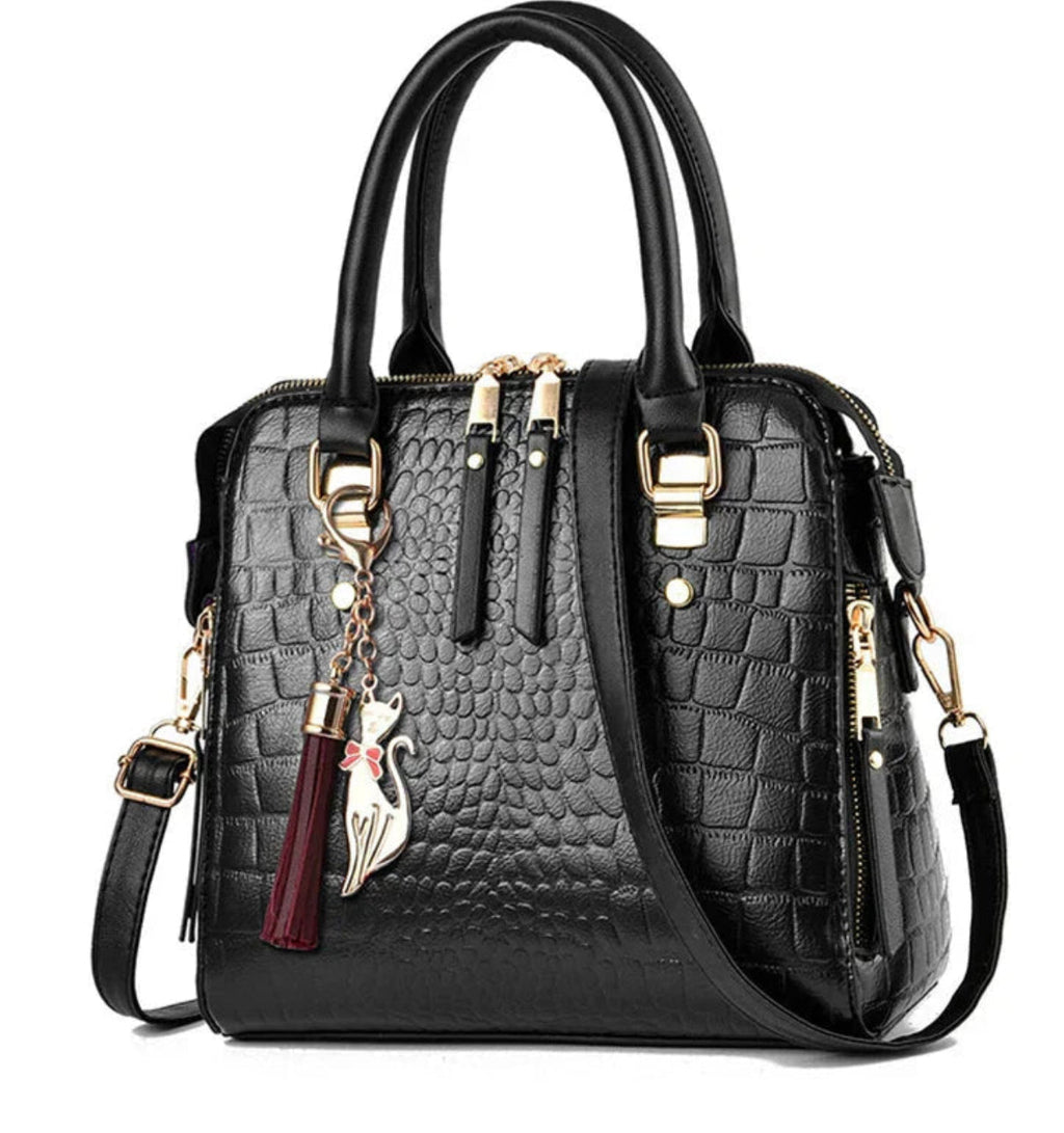 Montecarlo™ | Bolso de piel de lujo con estampado de cocodrilo