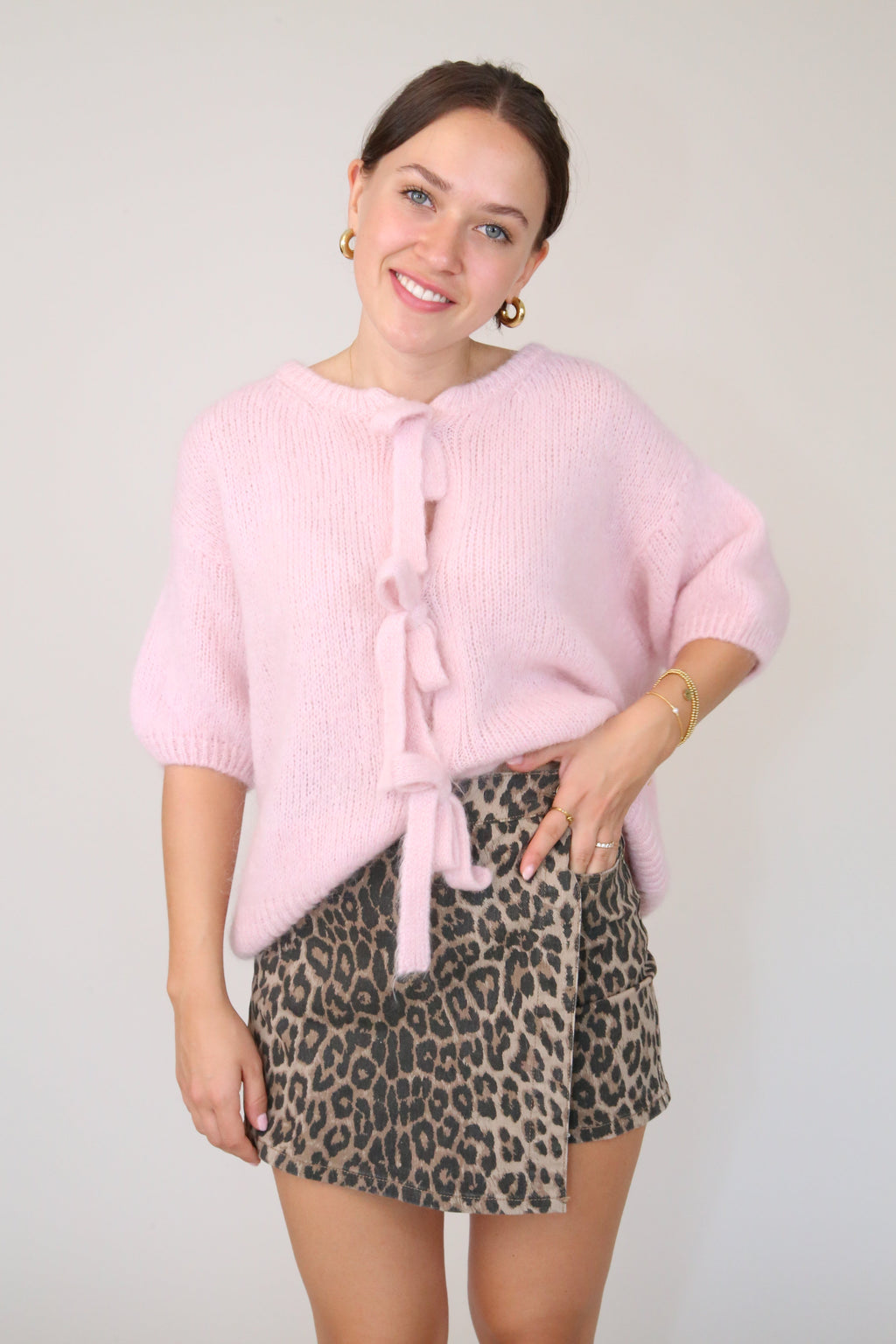 Falda Pantalón Estampado Leopardo "Leo Levi"