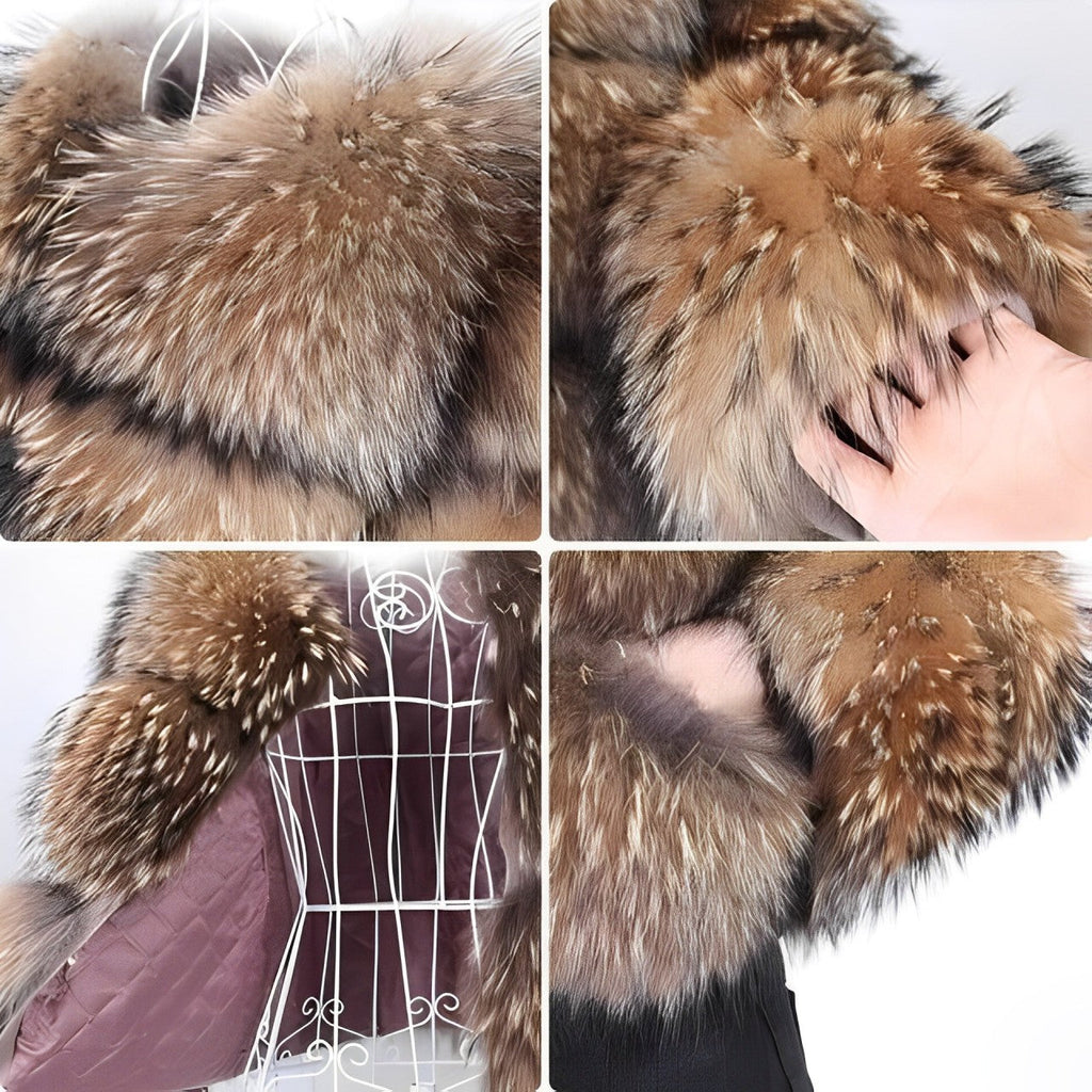 Montecarlo™ | Elegante Abrigo Corto de Piel Sintética