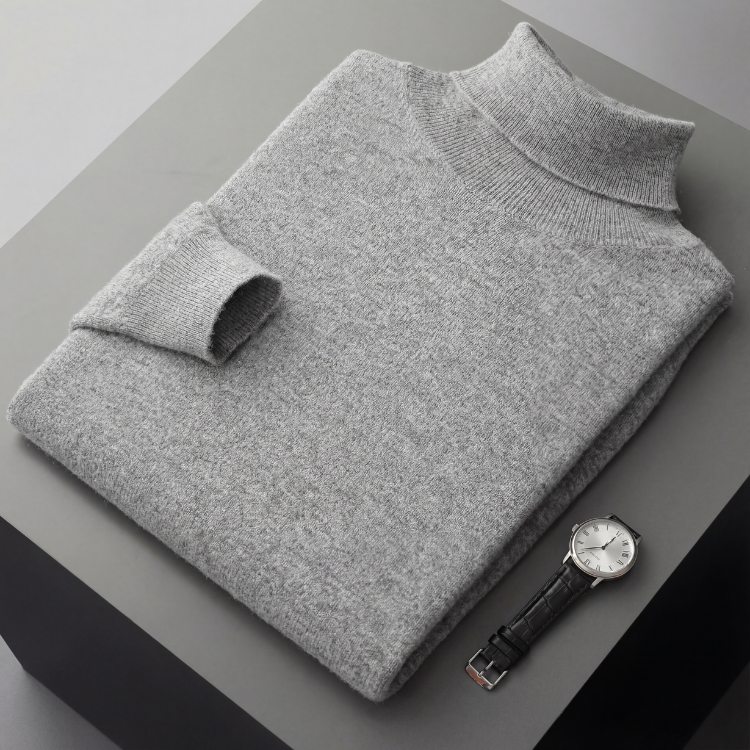 Suéter de Lana Milano Merino Élite – Cuello Alto