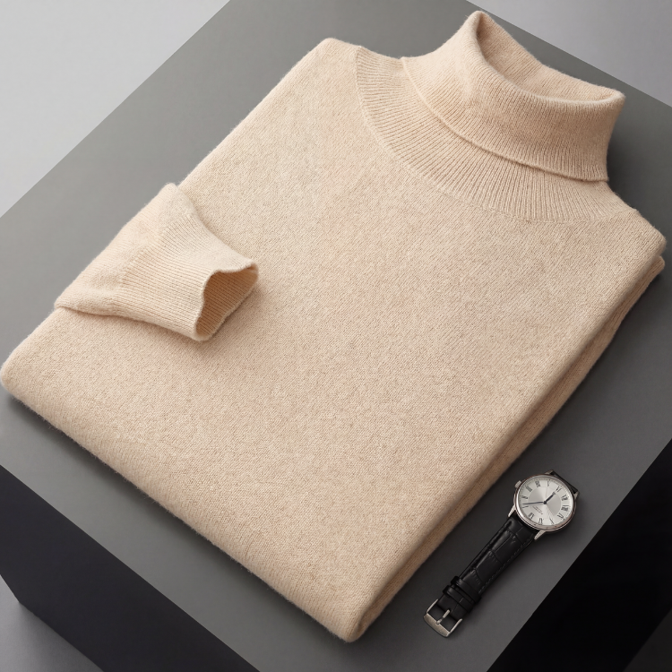 Suéter de Lana Milano Merino Élite – Cuello Alto