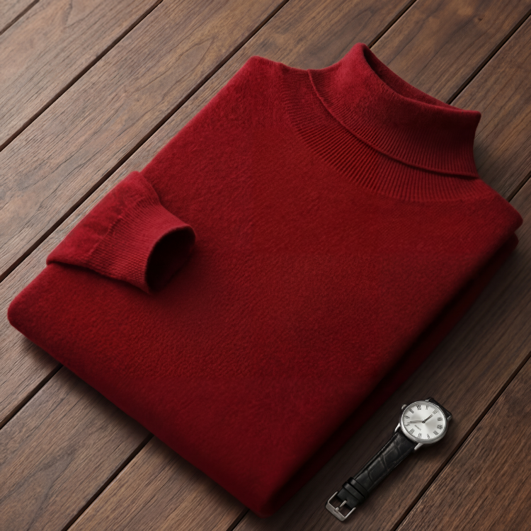 Suéter de Lana Milano Merino Élite – Cuello Alto