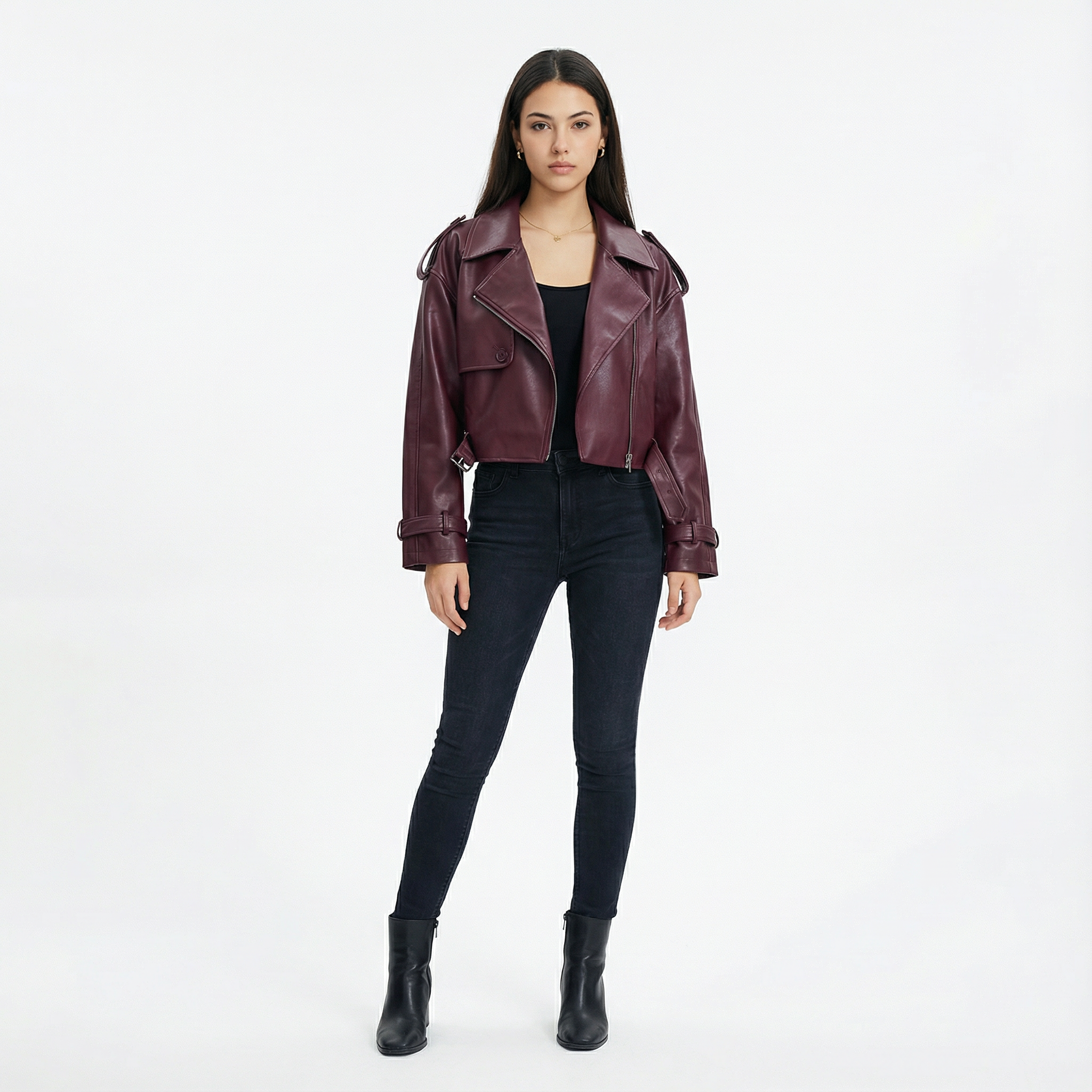 Vega| Chaqueta Statement Bordeaux