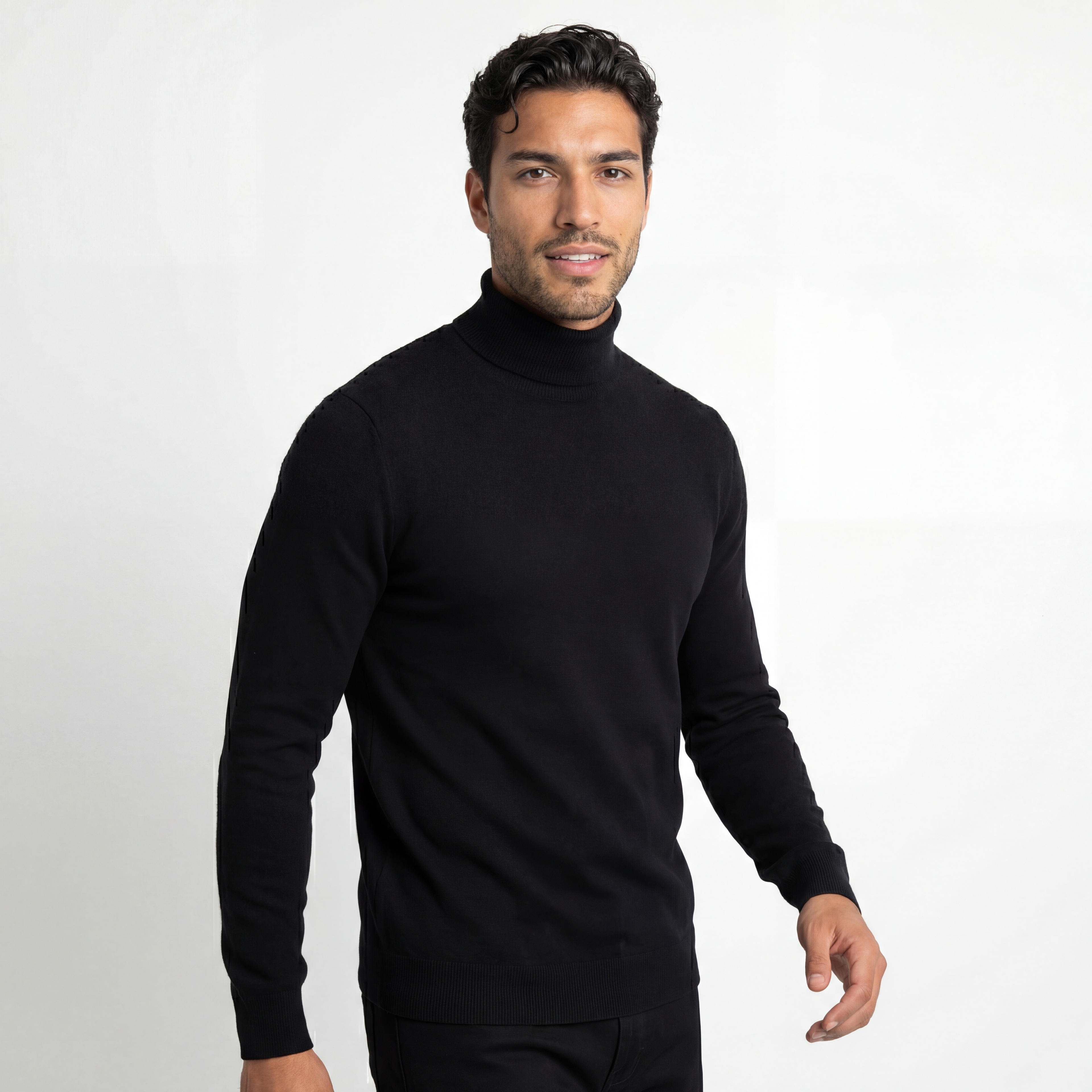Suéter de Lana Milano Merino Élite – Cuello Alto