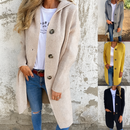 ColeccionMontecarlo™ | Abrigo de punto cómodo y elegante