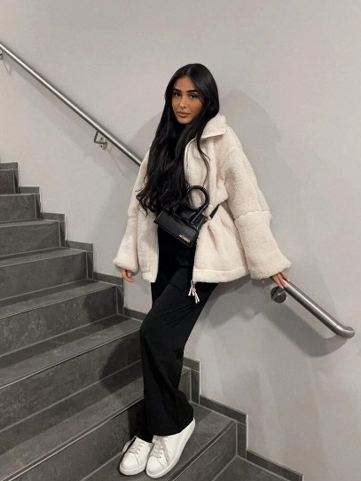 Chaqueta oversize de invierno | Suave y Cálida